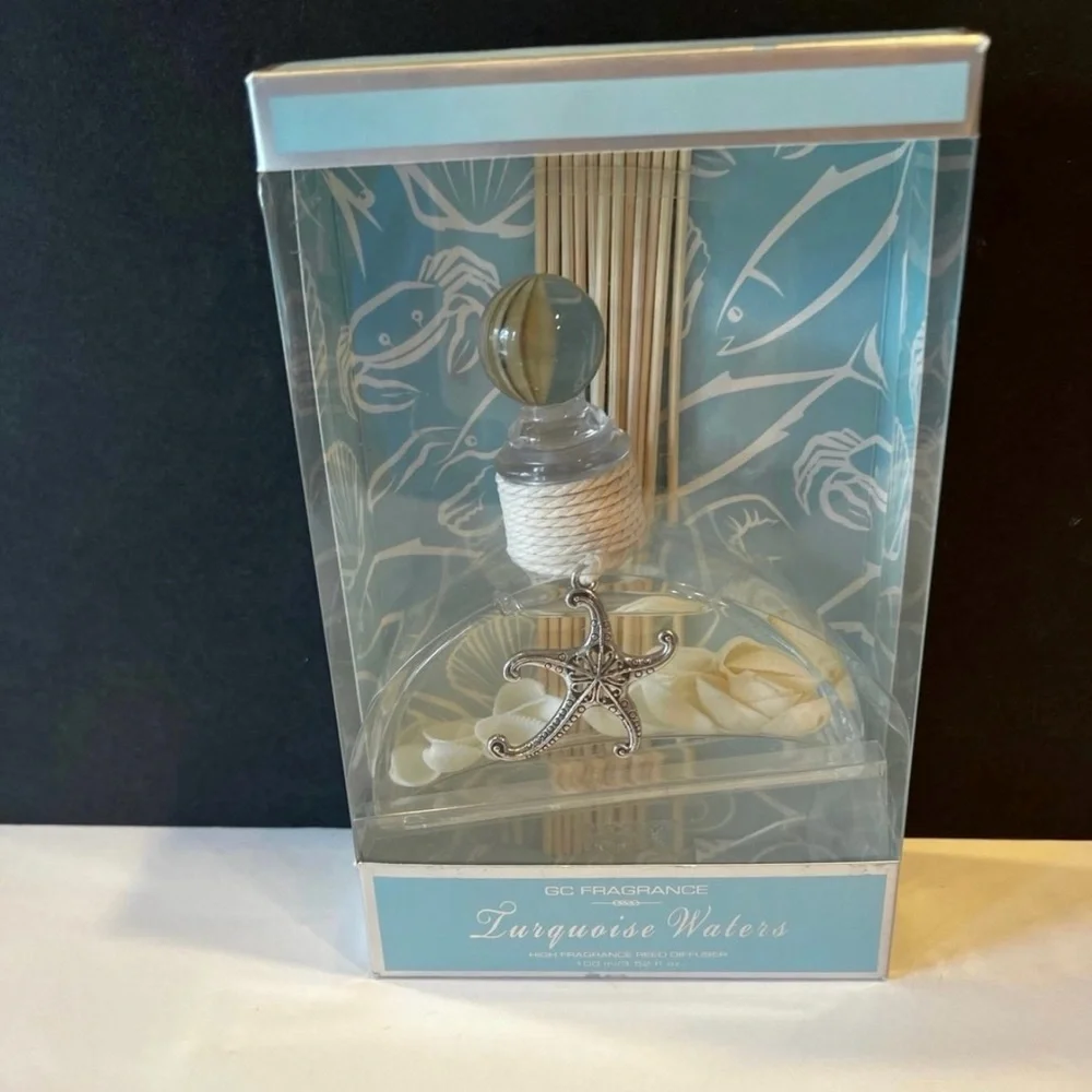 Starfish Turquoise Reed Diffuser New in Box